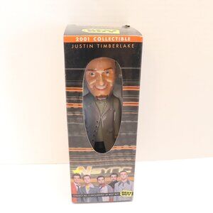 Nsync‎ Bobble Head of Justin Tim in Box made in 2001 a Collectable